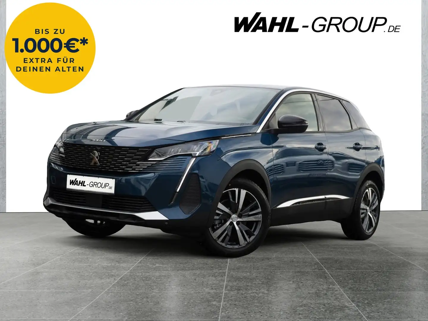 Peugeot 3008 ALLURE PURETECH 130 SHZ Allure Pack DAB Blau - 2