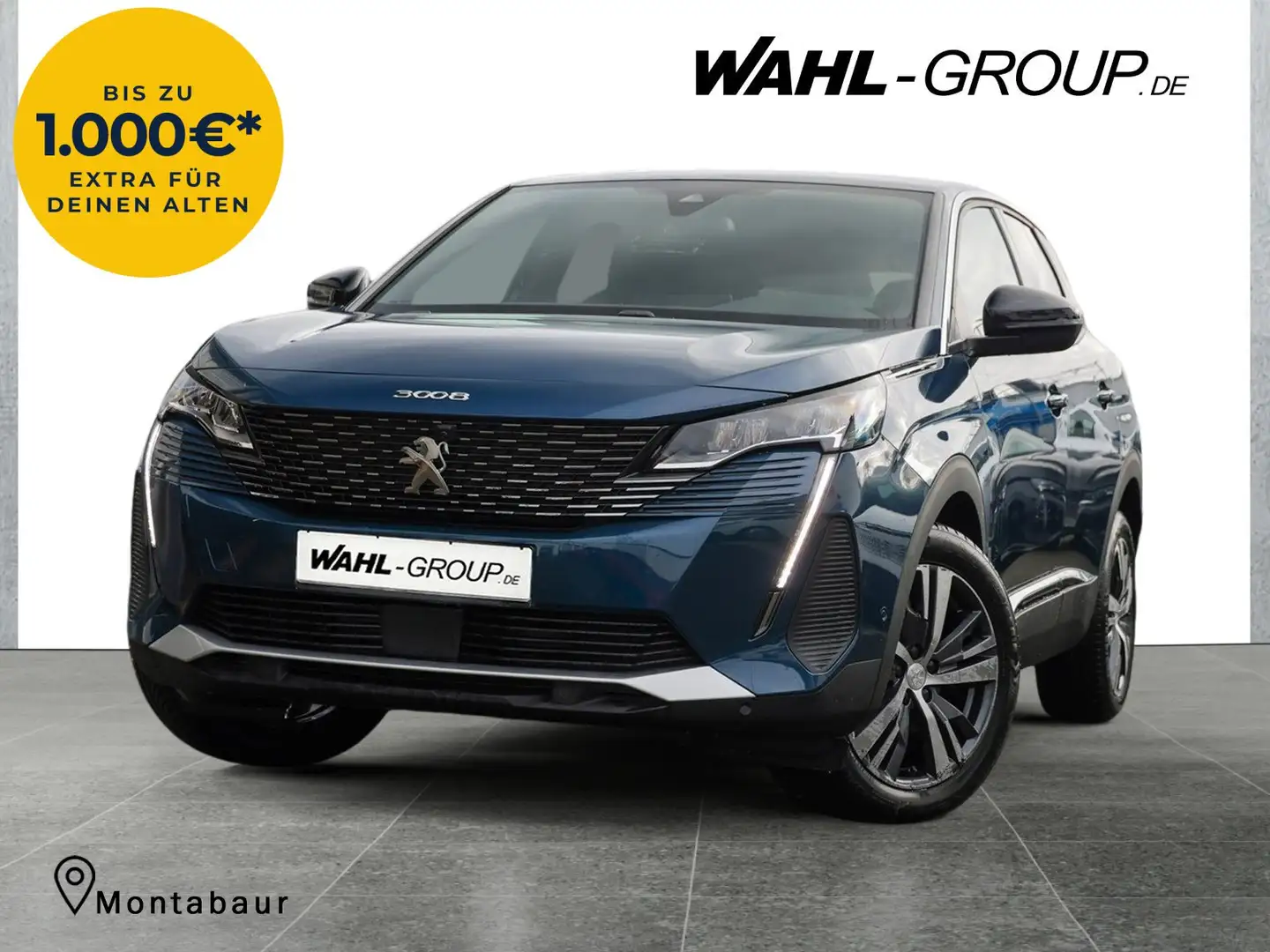 Peugeot 3008 ALLURE PURETECH 130 SHZ Allure Pack DAB Blau - 1