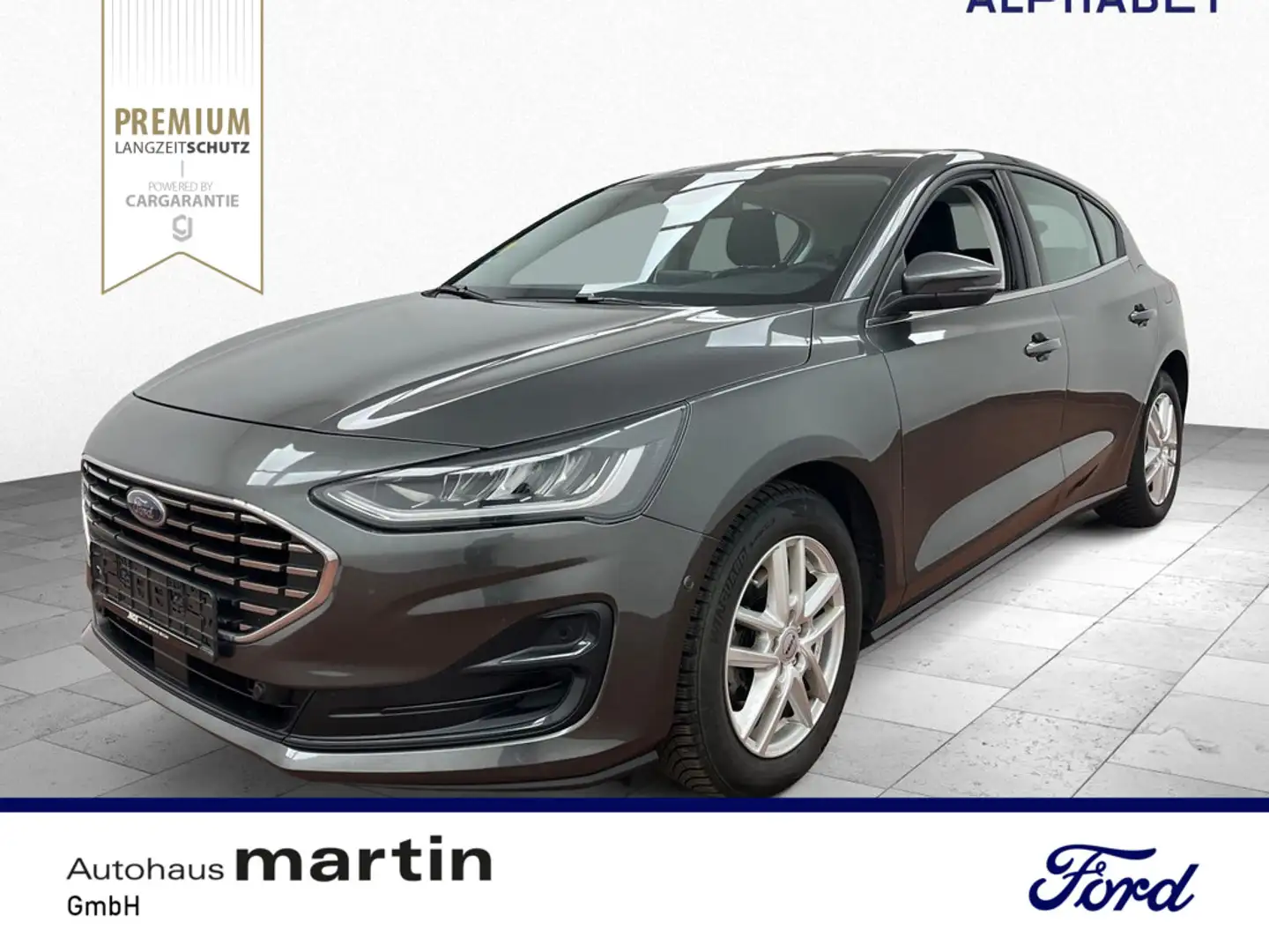 Ford Focus 1.0 EcoBoost Titanium S/S EURO ACC LED Gris - 1