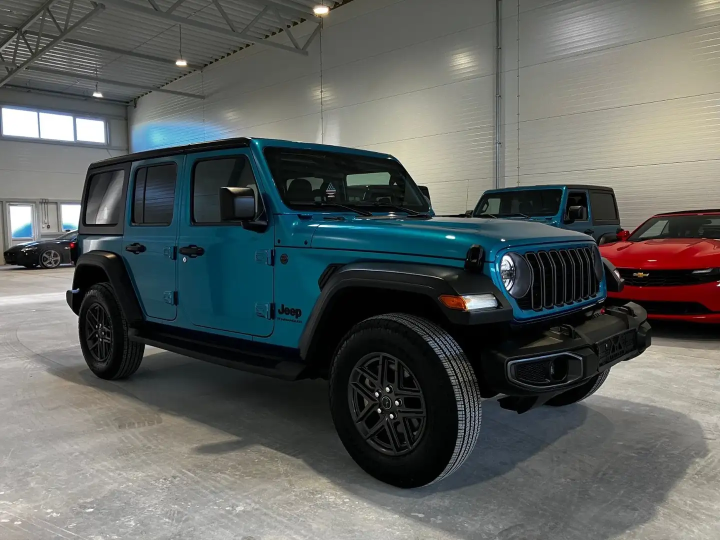 Jeep Wrangler 3.6l V6 JL Automatik Facelift Hardtop Blau - 1