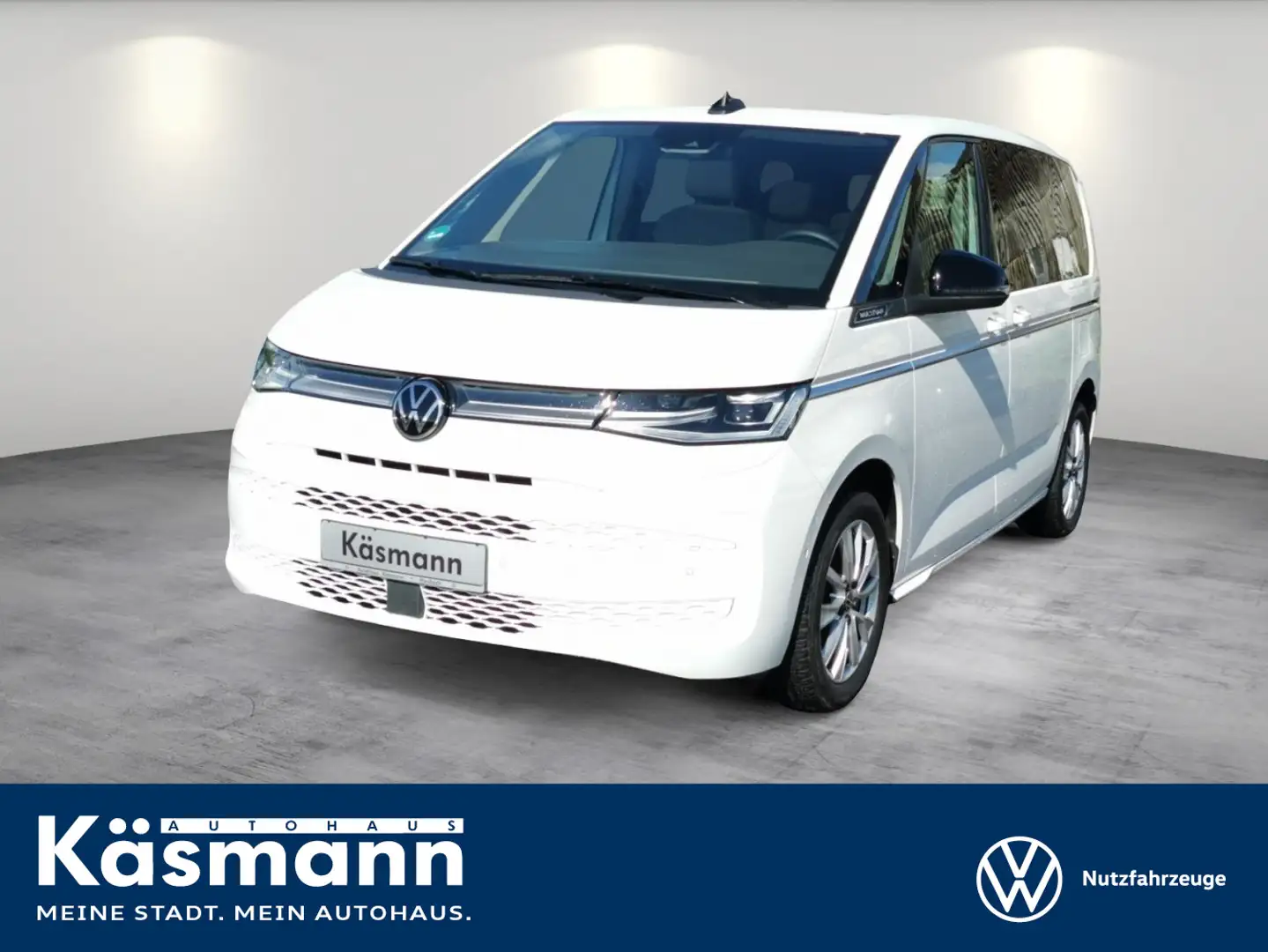 Volkswagen T7 Multivan T7 Multivan Style 2.0 TDI NAVI PANO MATRIX KAM Weiß - 1