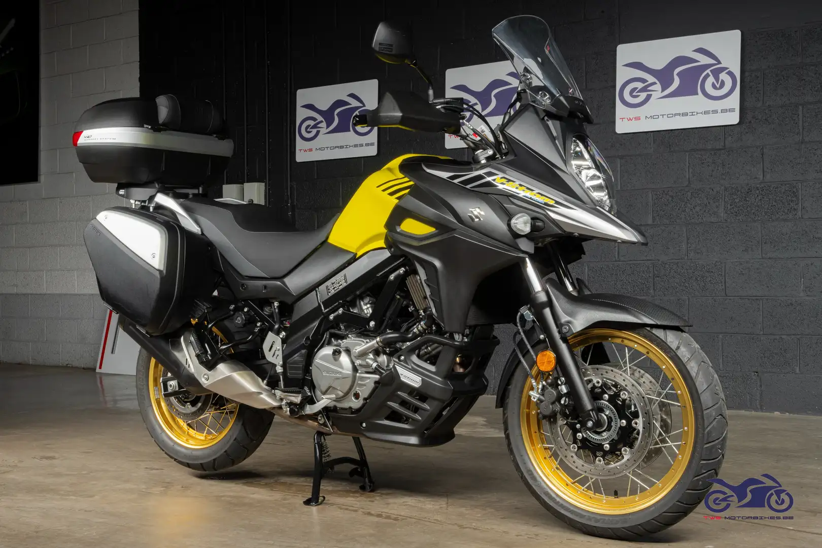 Suzuki V-Strom 650 XT Geel - 2