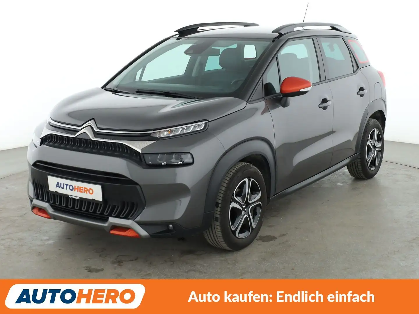 Citroen C3 Aircross 1.5 Blue-HDi Feel Pack*NAVI*TEMPO*PDC*SHZ*LIM* Grau - 1