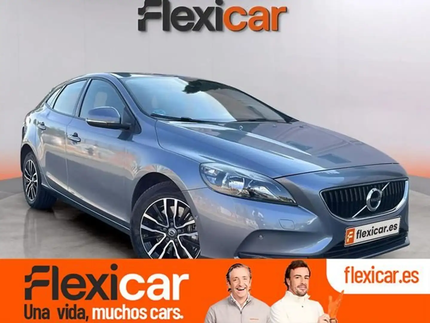 Volvo V40 D2 Momentum Aut. 120 Gris - 1