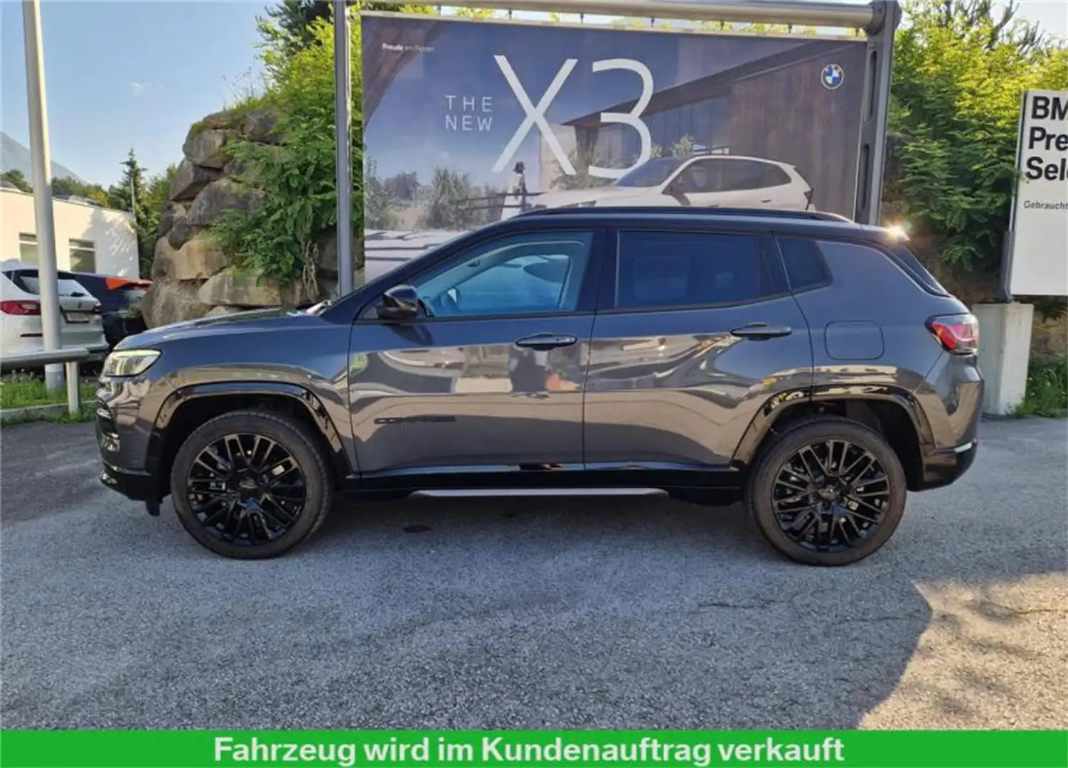 Jeep Compass 1.3 PHEV S 240 PS AT 4xe Gris - 2