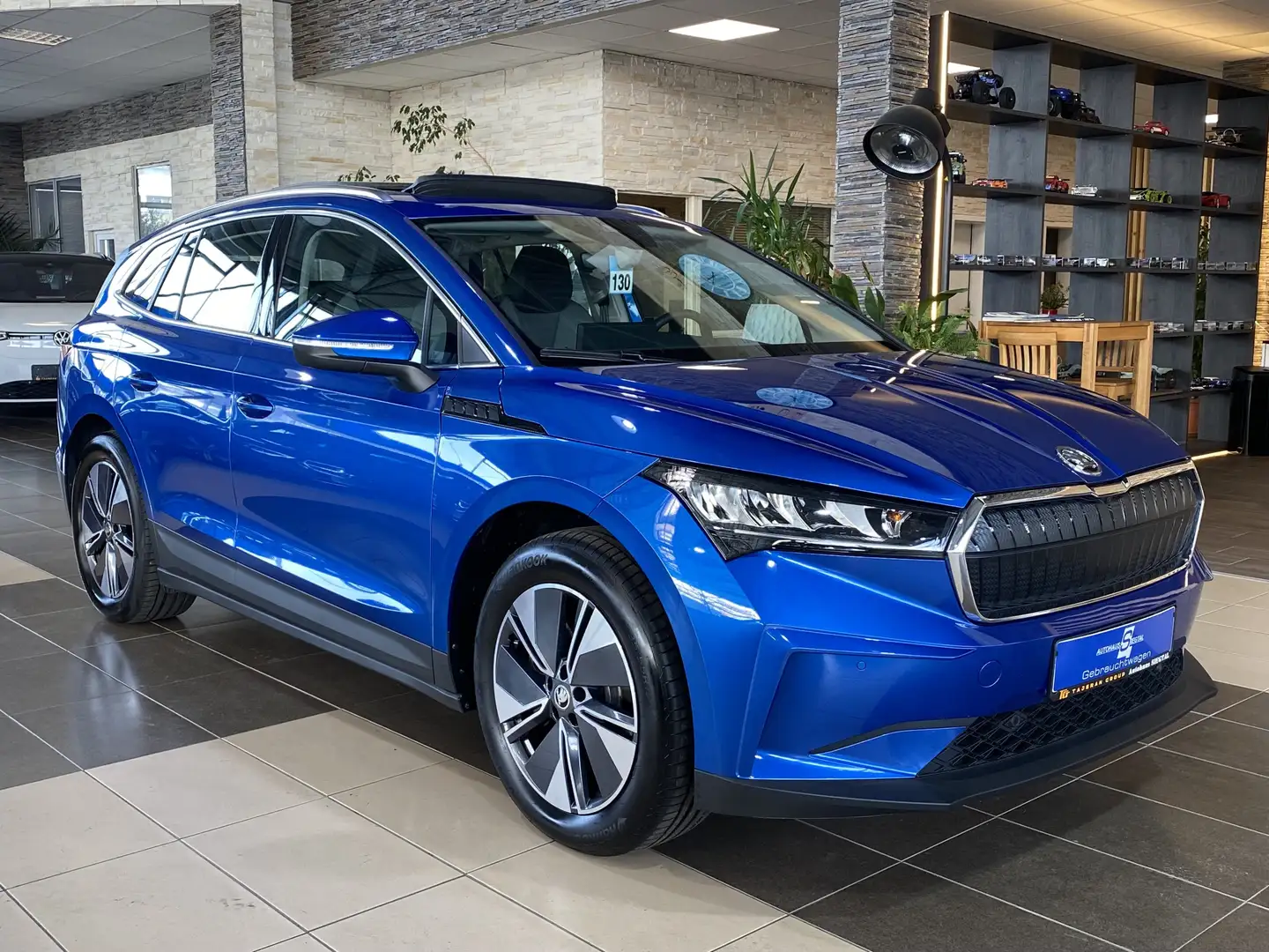 Skoda Enyaq 85 Loft*AHK*Pano*LED*R.Cam*Navi*CarPlay* Blau - 1