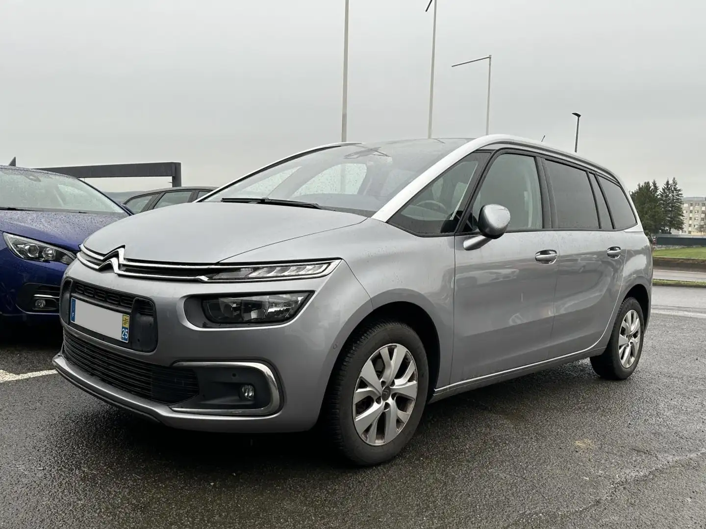 Citroen Grand C4 SpaceTourer 1.6 BlueHDi - 115 CV. 7 places ..TVA. 1 ére Main.L Grau - 1