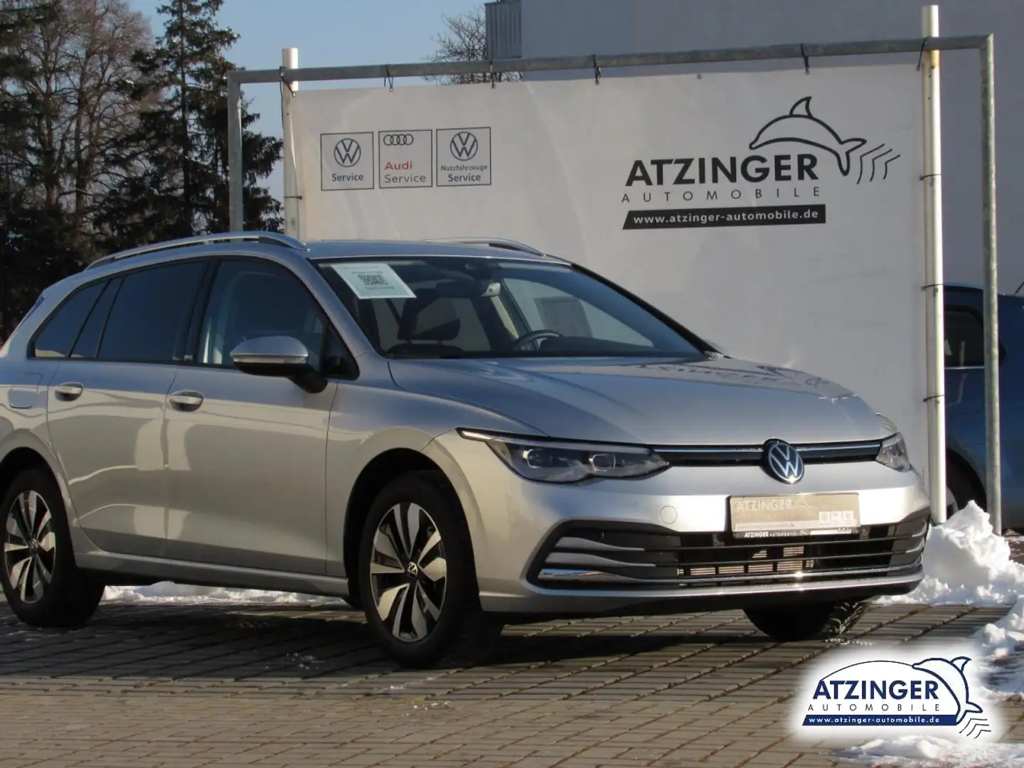 Volkswagen Golf Variant MOVE 1,5l TSI DSG ACC Standh. Navi Klima Navi Silber - 1