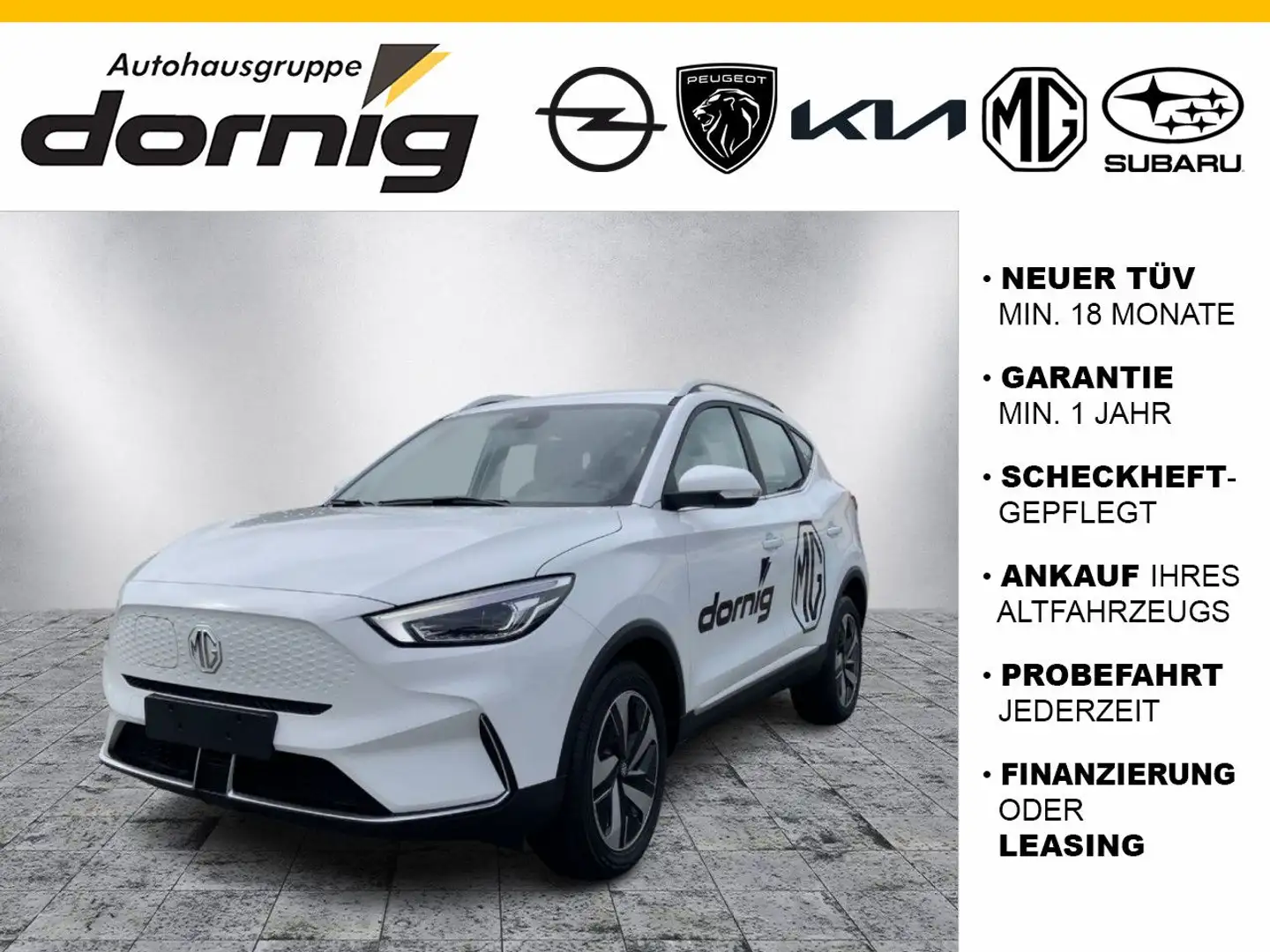MG ZS EV Standard Comfort Weiß - 1
