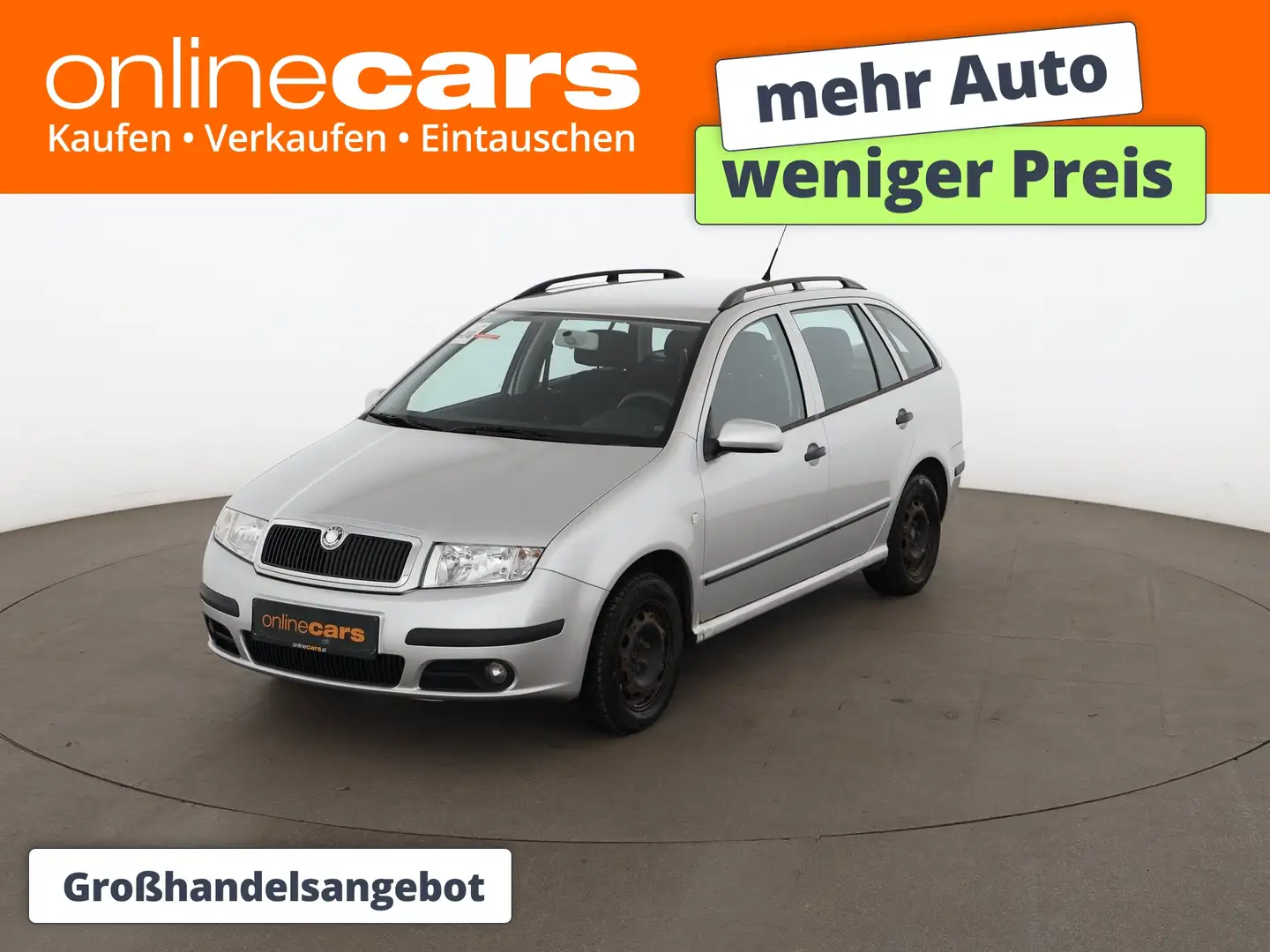 Skoda Fabia Combi 1.4 TDI KLIMA-ANLAGE RADIO Grau - 1