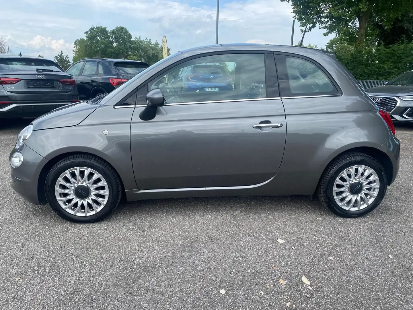 Fiat 500 0.9 TwinAir Turbo 85 CV LOUNGE TETTO PANORAMICO S Gris - 2