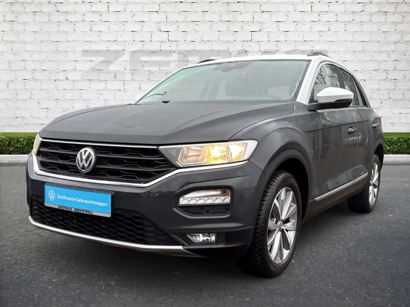Volkswagen T-Roc 1.0 TSI Style  Ambientebeleuchtung SHZ Spurhalteas Grijs - 2