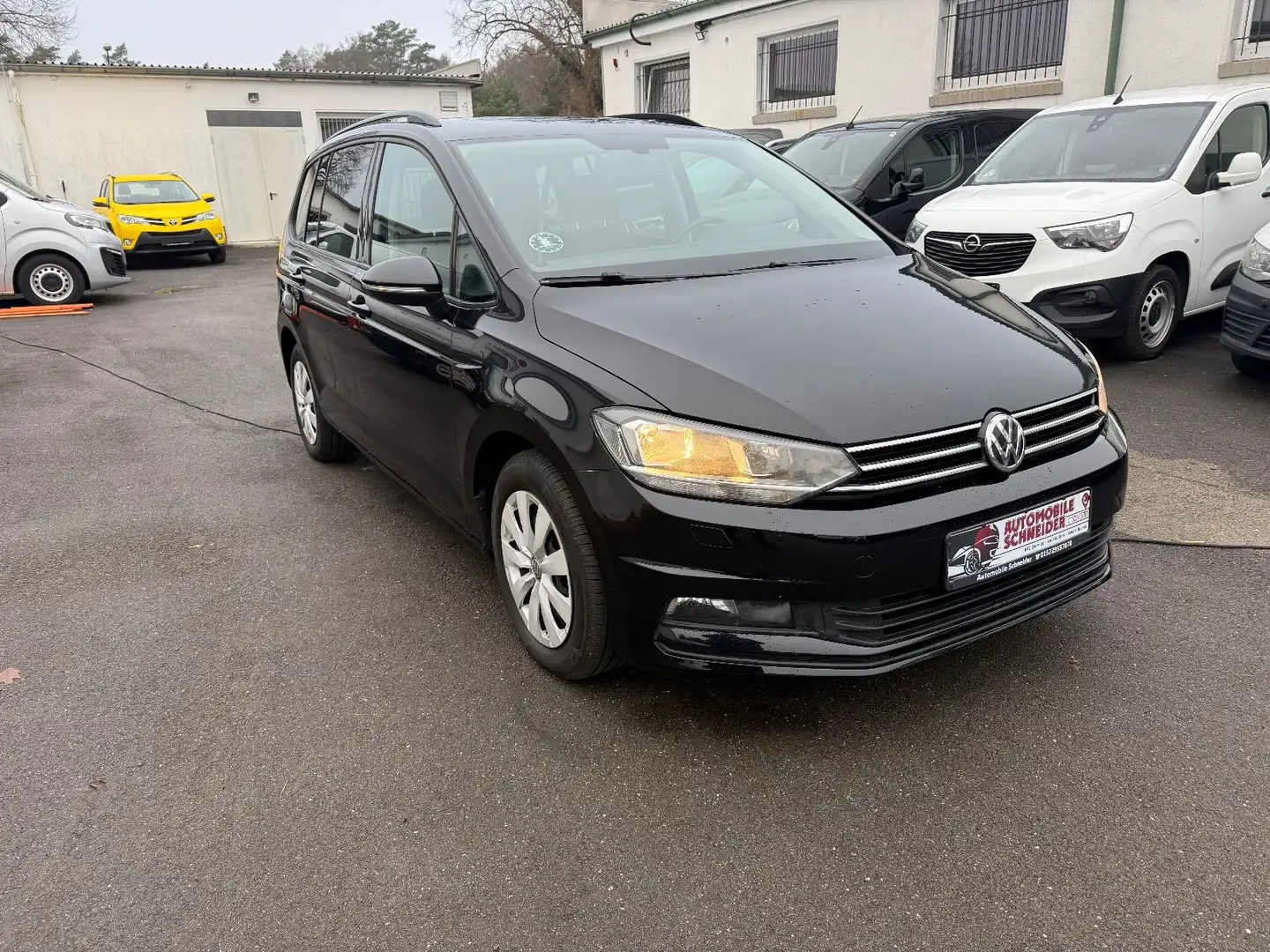 Volkswagen Touran Comfortline BMT/Start-Stopp *LKW 2 Sitze* Noir - 2