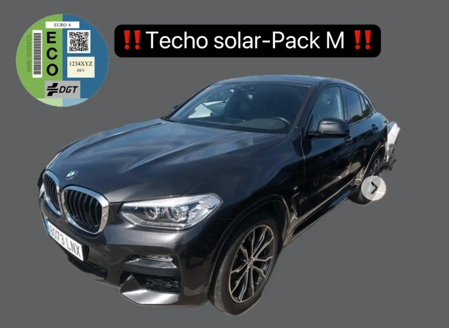 BMW X4 xDrive 20dA xLine Gris - 1