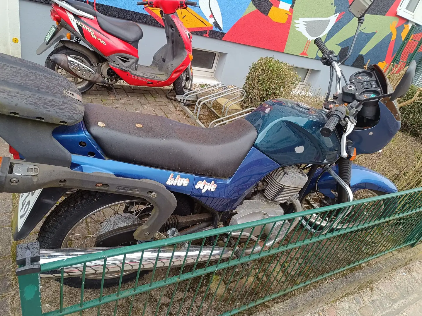 Jawa 350 Typ 640 Blau - 2