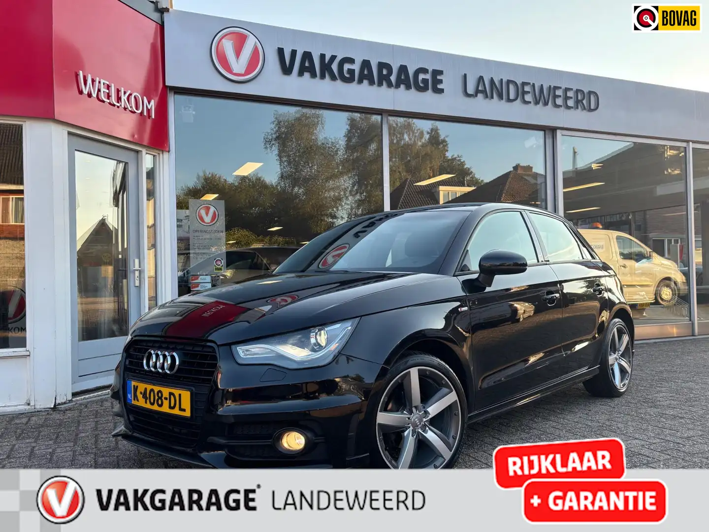 Audi A1 Sportback 1.2 TFSI Pro Line S 5-drs (RIJKLAAR) Zwart - 1