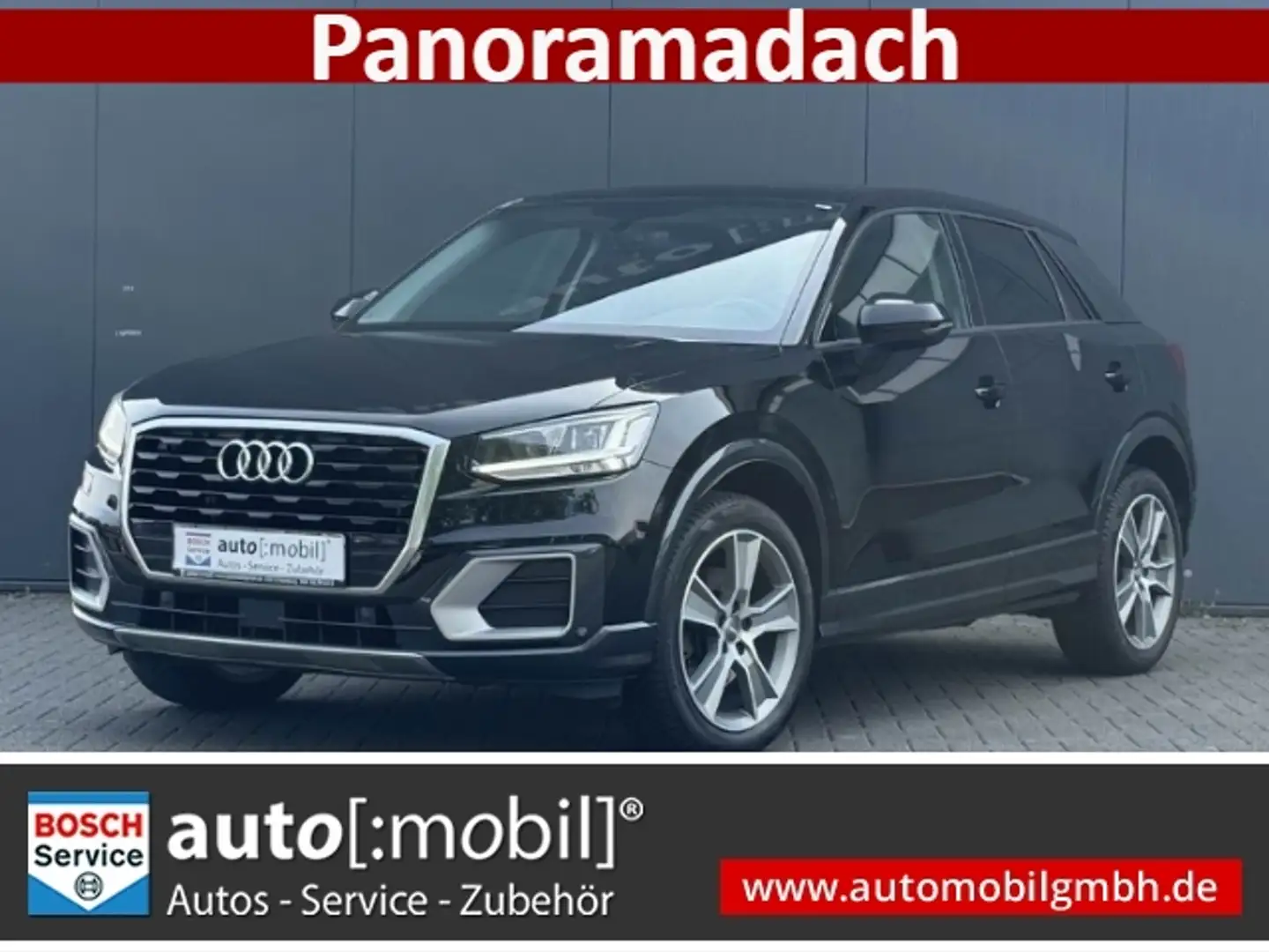 Audi Q2 1.4 TFSI+design+PANORAMADACH+NAVI+LEDER Noir - 1