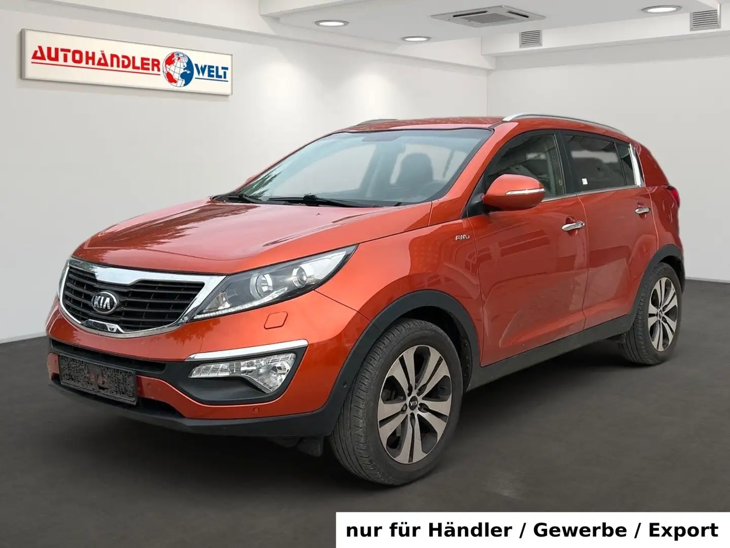 Kia Sportage 2.0 4WD AAC Xenon SHZ Navi PDC AHK narančasta - 1