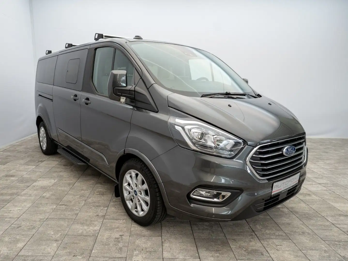 Ford Tourneo Custom L2 Titanium X °Garantie 05.2028° Grau - 2