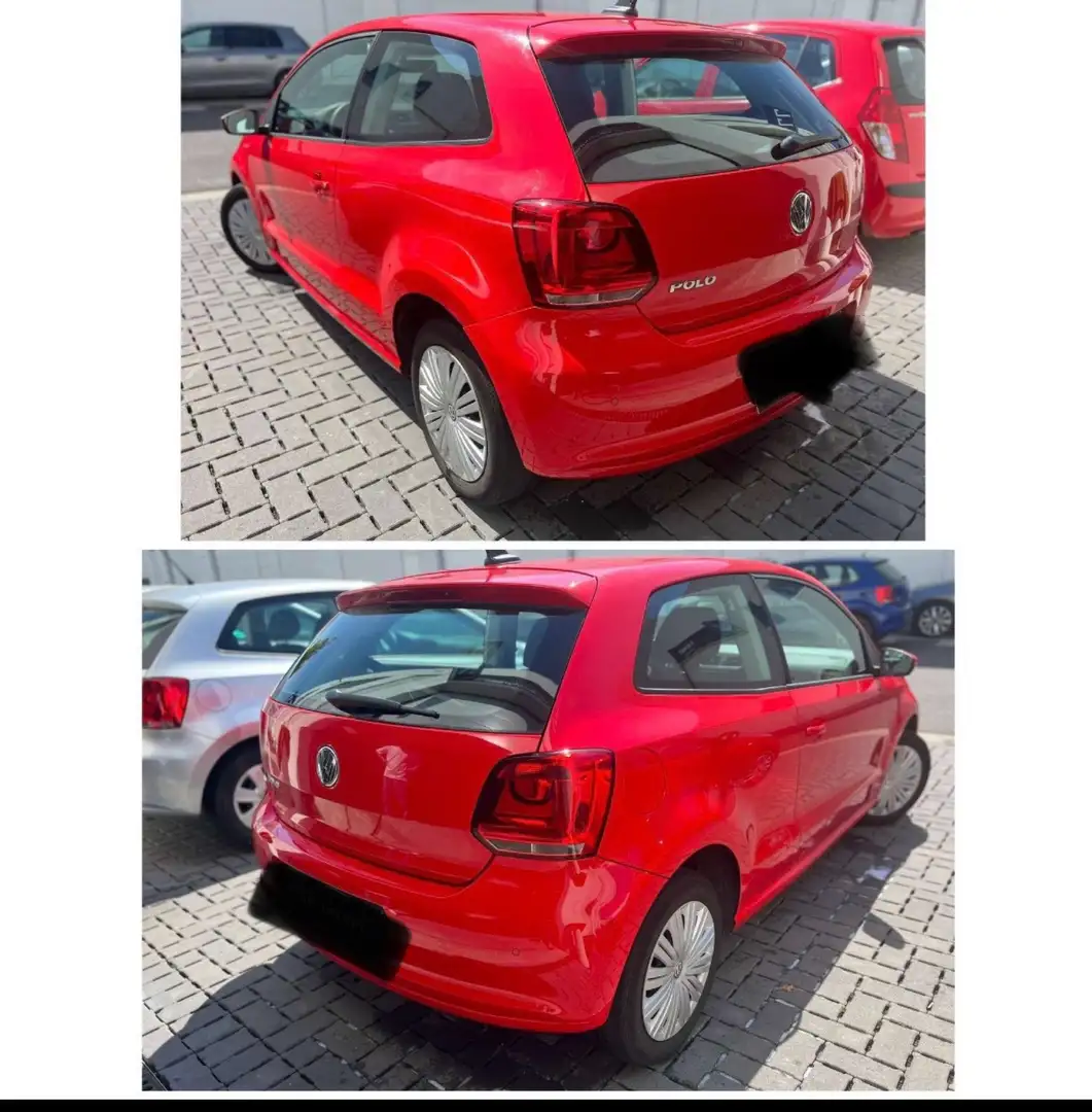 Volkswagen Polo 1.2i 12v Comfortline Rouge - 1