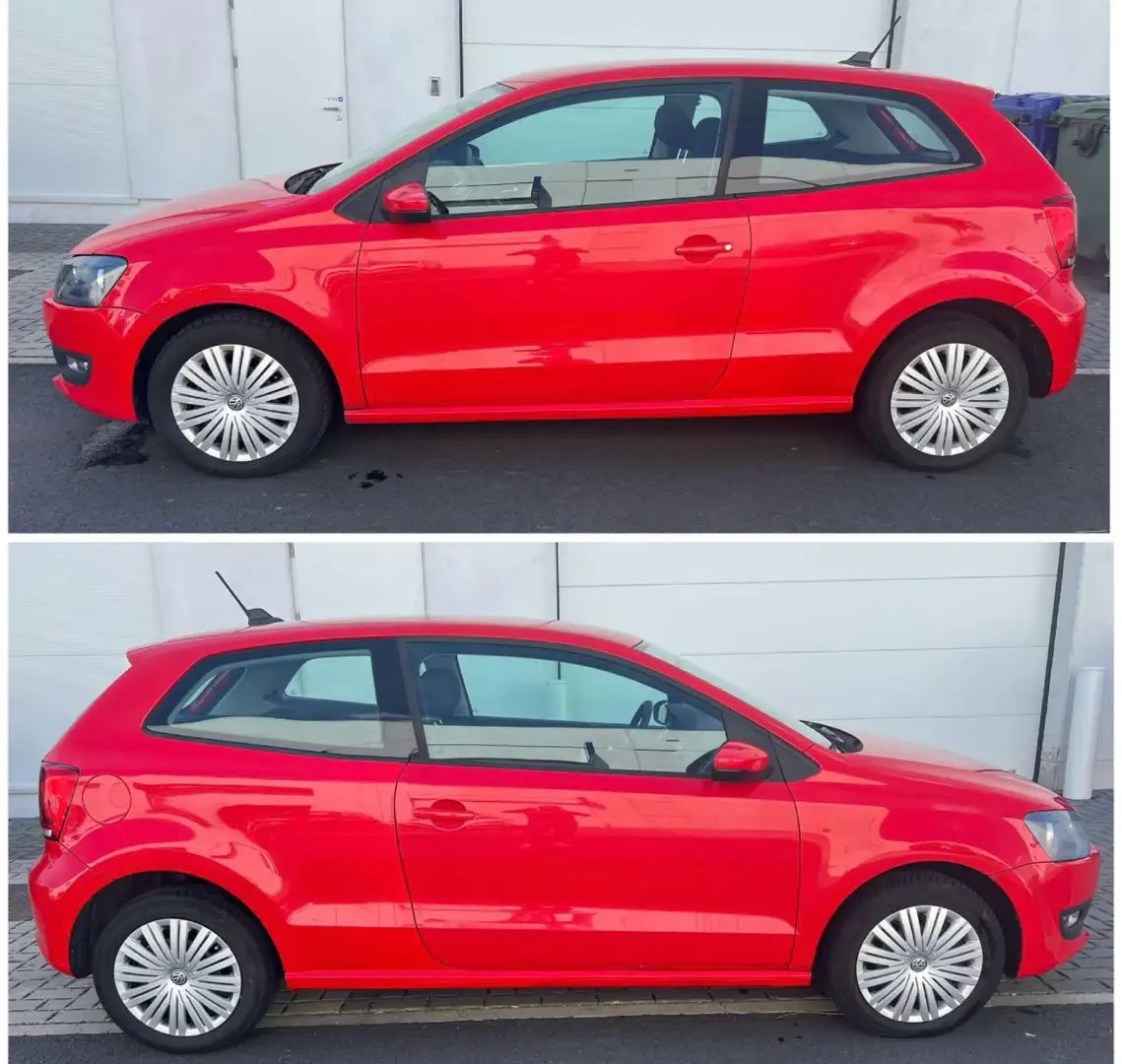 Volkswagen Polo 1.2i 12v Comfortline Rouge - 2