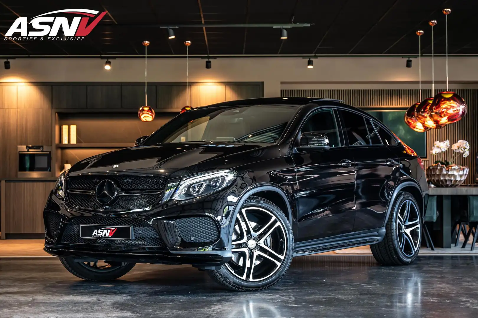 Mercedes-Benz GLE 450 Coupé AMG 4MATIC, 367 PK, Harman/Kardon, Pano/Dak, Zwart - 1