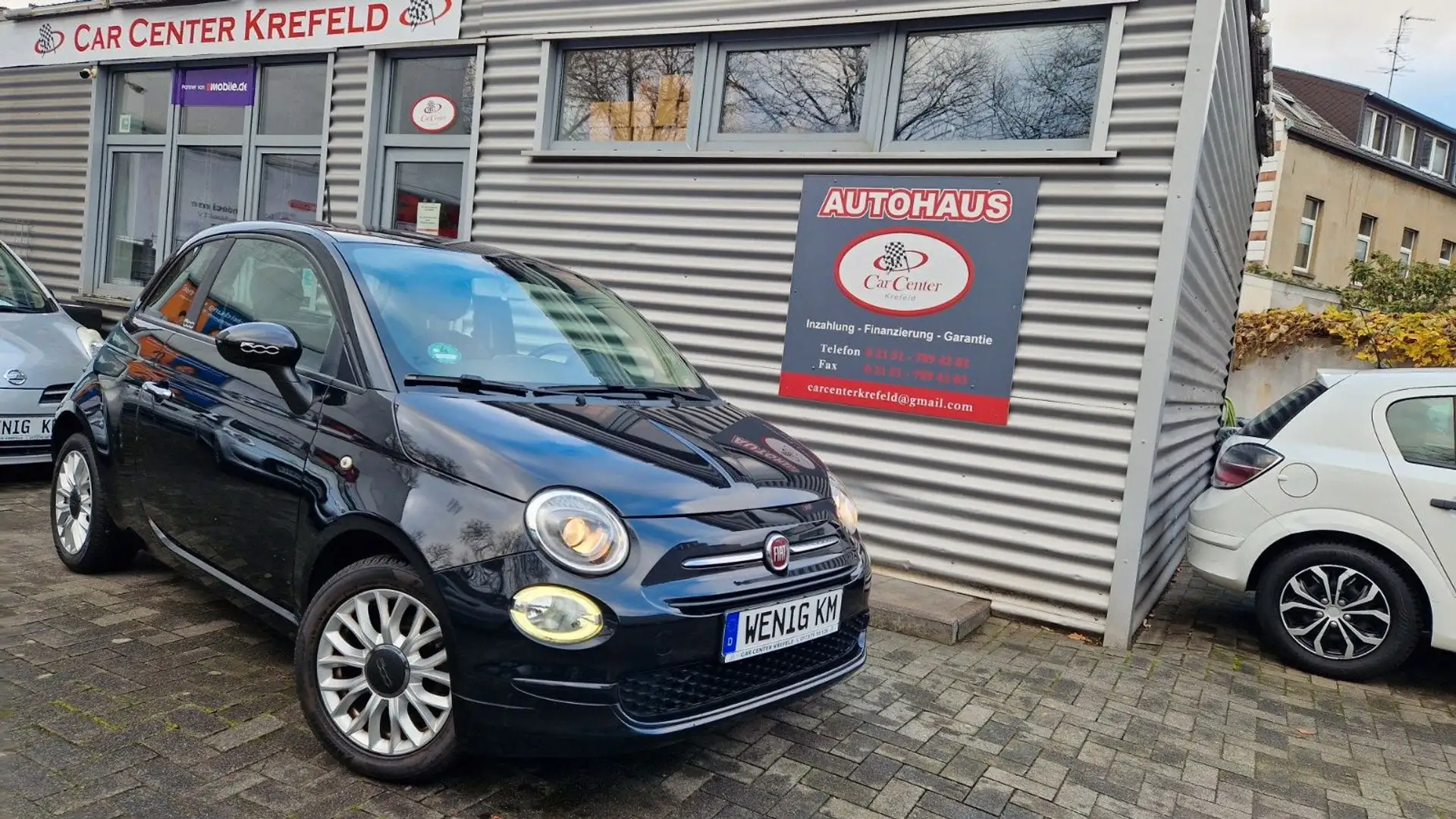 Fiat 500 0.9 Twin Air Pop AUTOMATIK Nero - 1