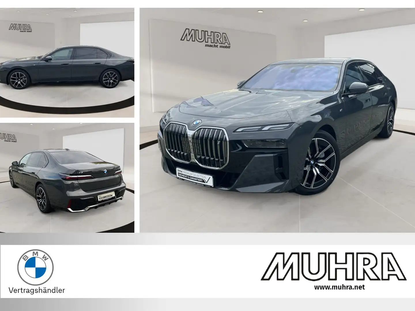 BMW i7 xDrive60 M Sport - Leas. o.Anz.ab 699€ brutto Grau - 1