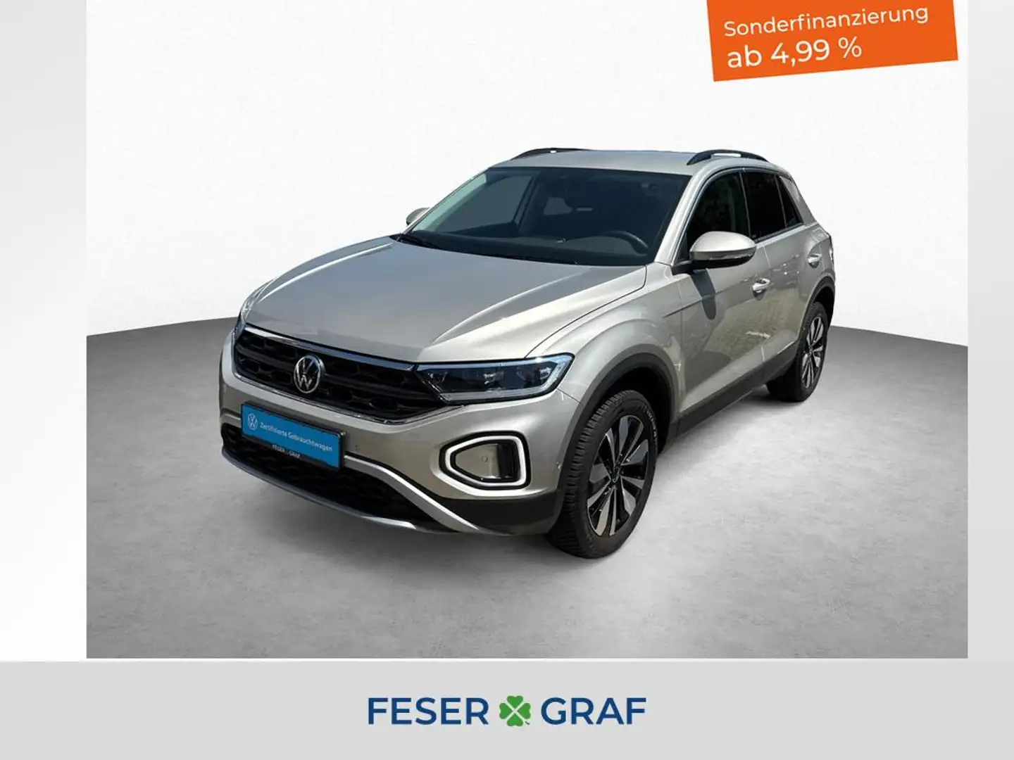 Volkswagen T-Roc MOVE 1.5l TSI 7-DSG KAMERA NAVI Argento - 1
