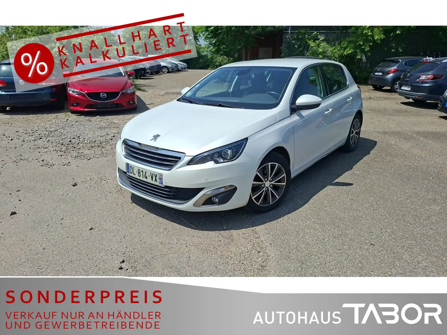 Peugeot 308 1.2 Aut. Allure AHK Navi LED LM PDC GRA - 1