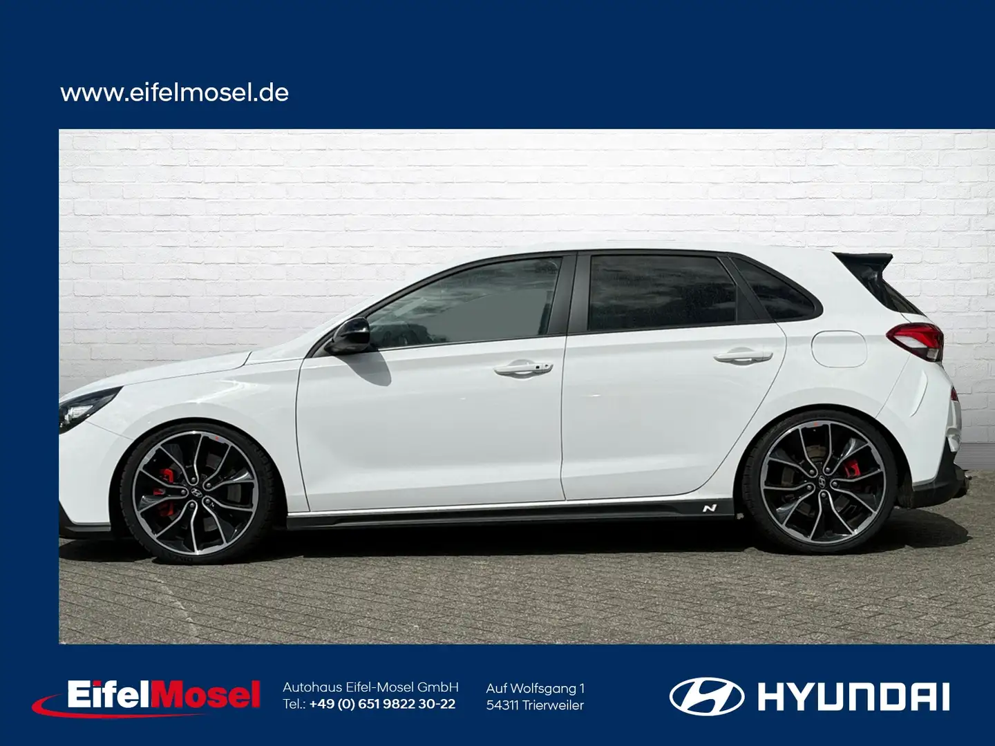 Hyundai i30 N 2.0 Performance Recaro Sitze /FLA/SHZ/SpurH/LED Blanc - 2