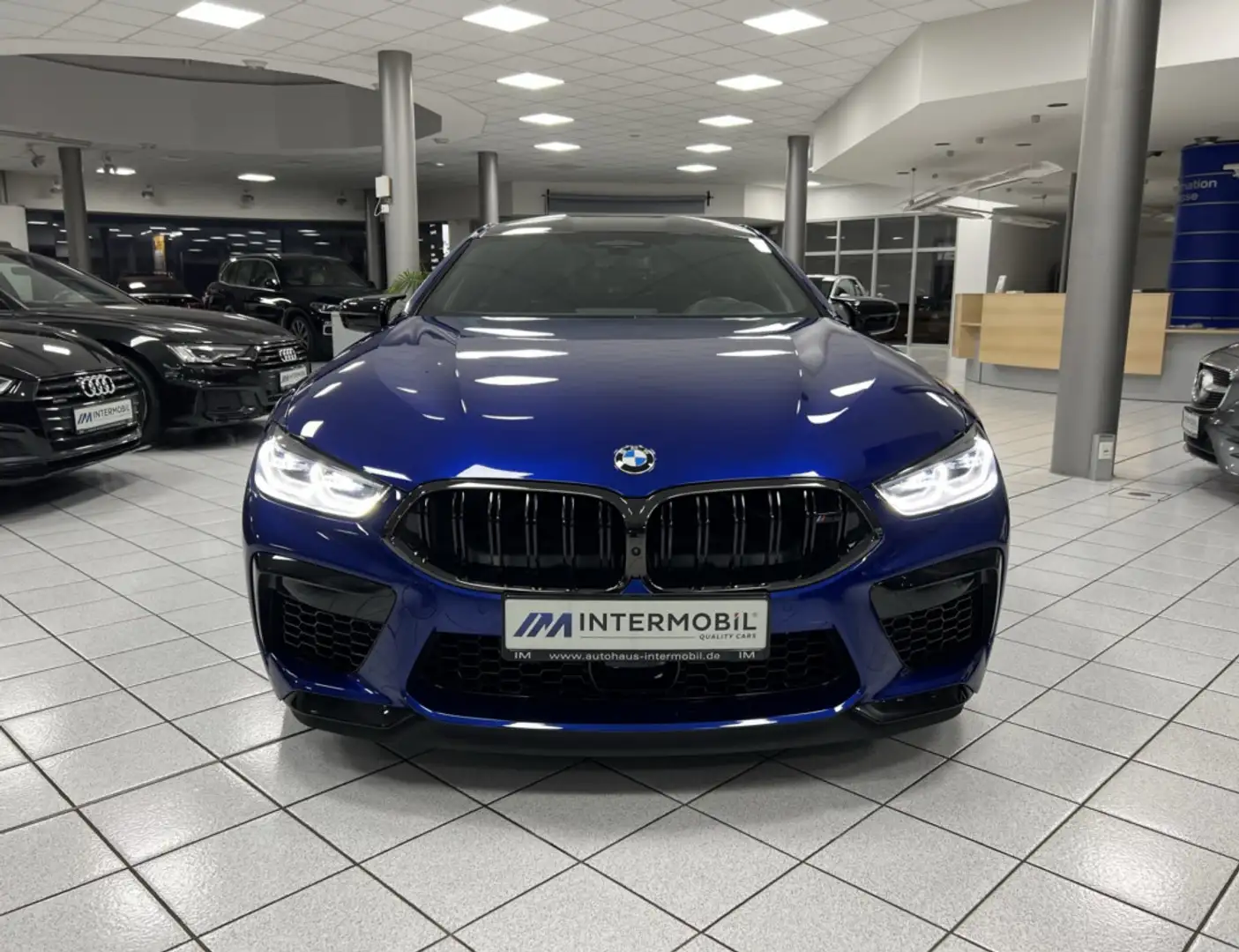 BMW M8 Competition GranCoupe*xDrive*SOFT*HUD*TV*360° Blue - 2