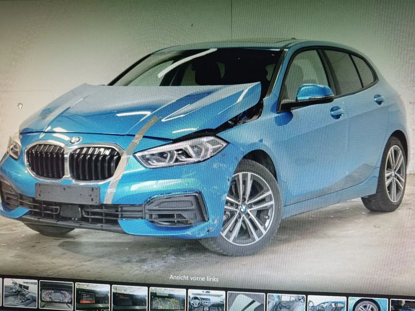 BMW 116 i Advantage Topausstattung NP ca. 48.000 Euro Blue - 1