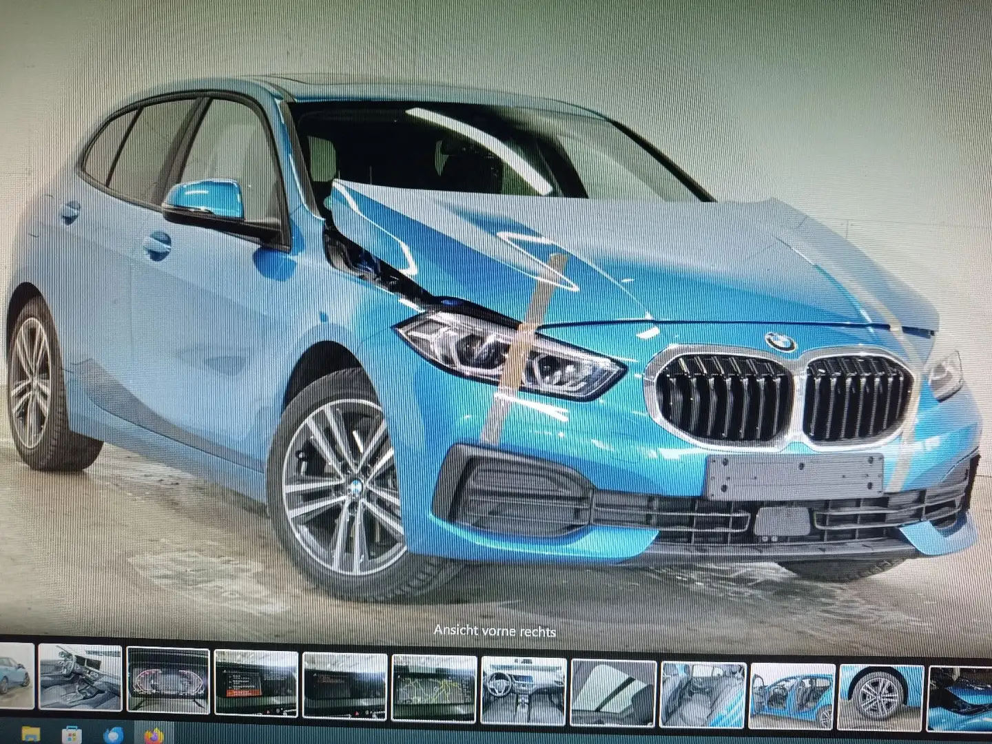 BMW 116 i Advantage Topausstattung NP ca. 48.000 Euro Blue - 2