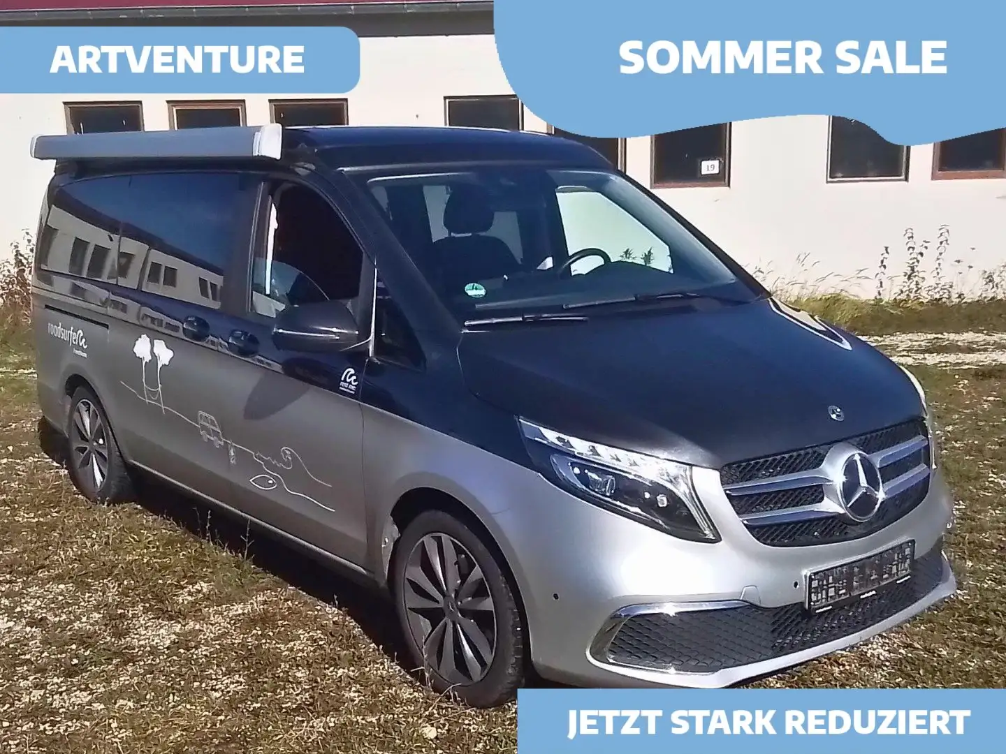 Mercedes-Benz Marco Polo 220d StHz, Markise, Sitzhzg., Navi, AHK Grau - 1