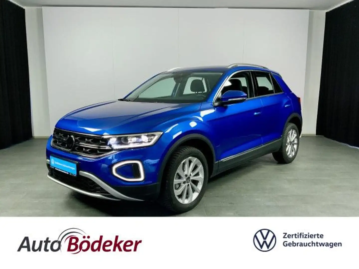 Volkswagen T-Roc 1.5 TSI DSG Style Garantie b. 14.1.29 / Navi Blau - 1