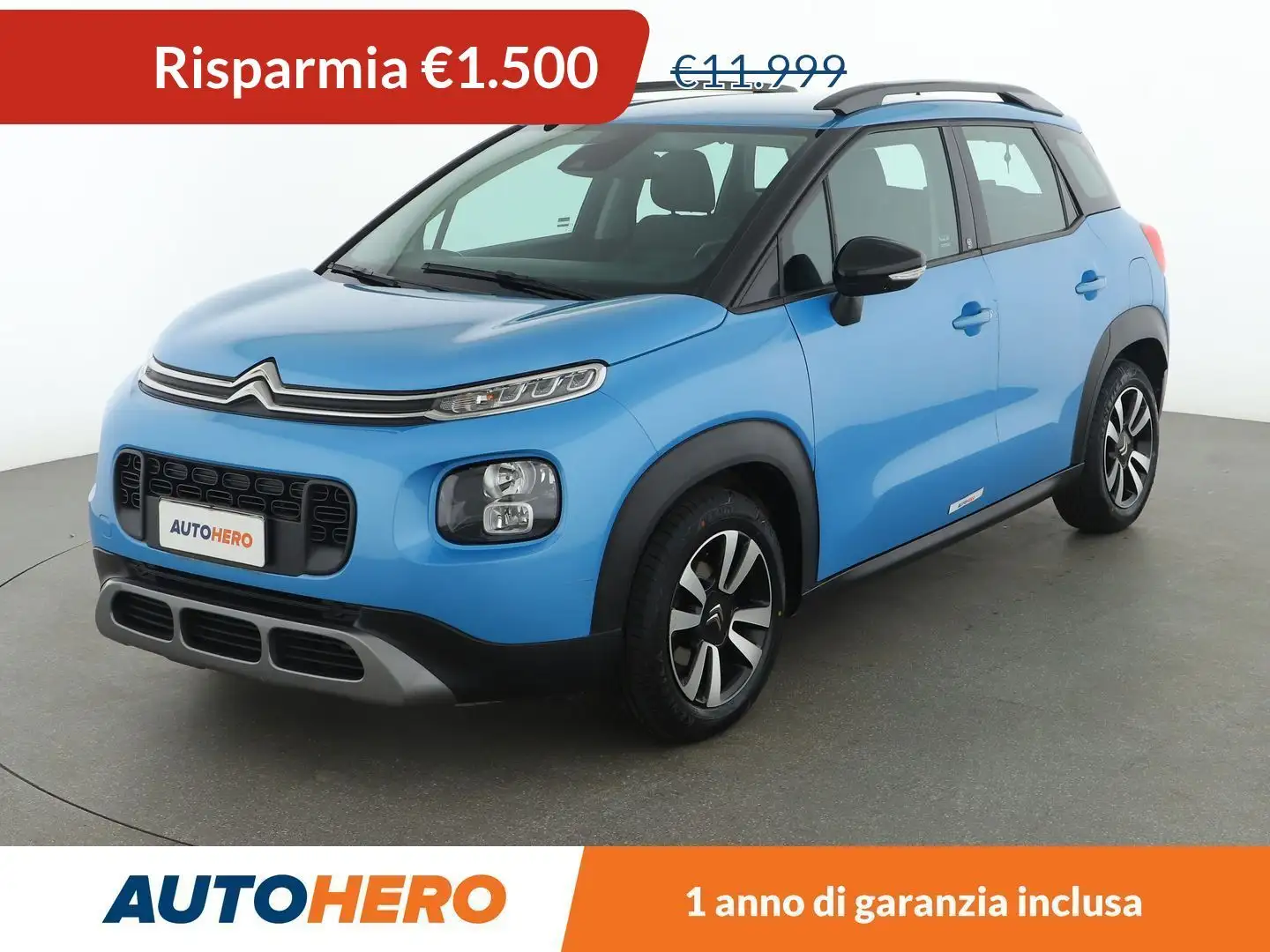 Citroen C3 Aircross 1.2 PureTech Feel Niebieski - 1