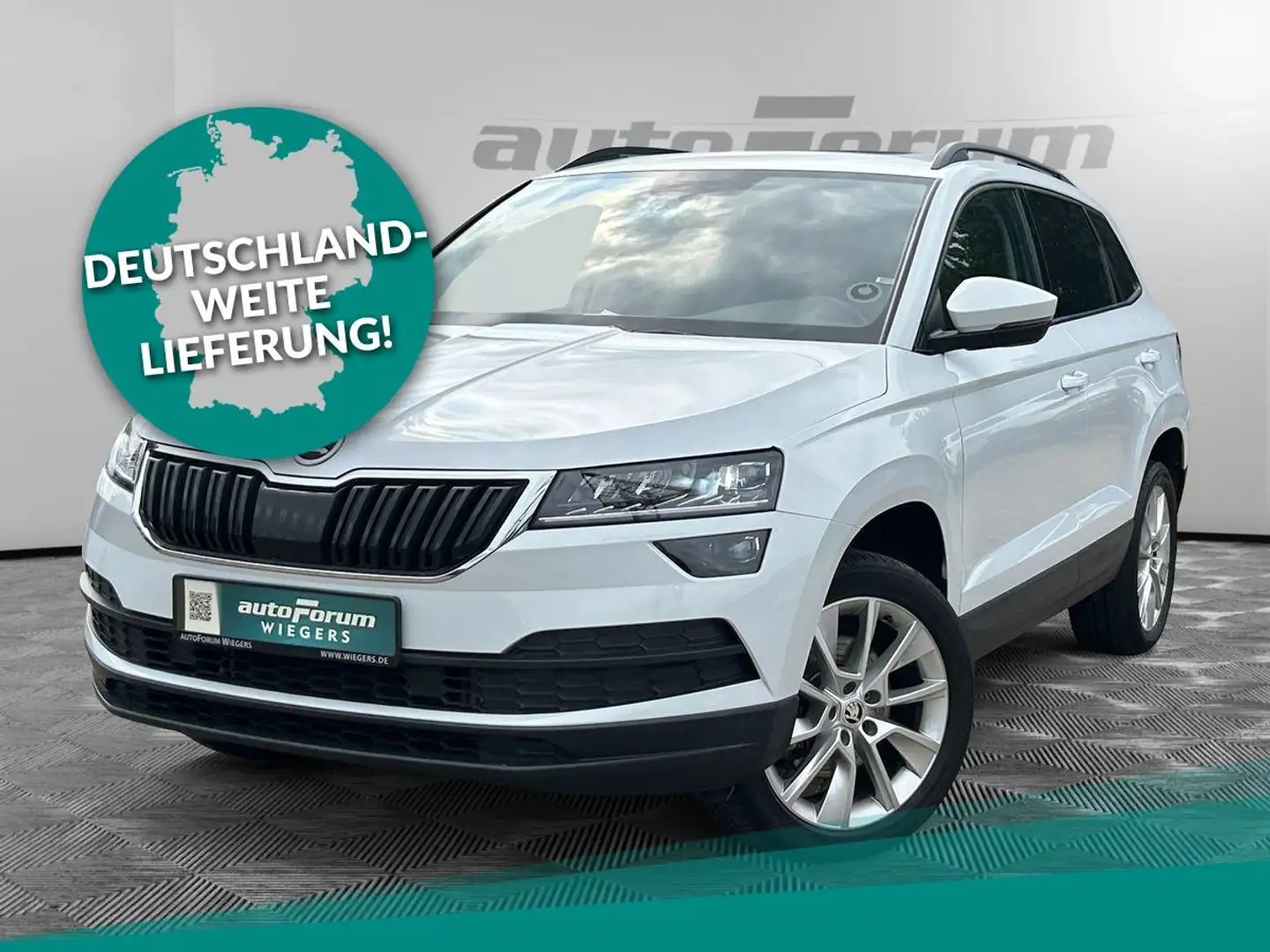 Skoda Karoq 2,0 TDI Ambition 4x4 Kamera+LED+Pano Blanco - 1