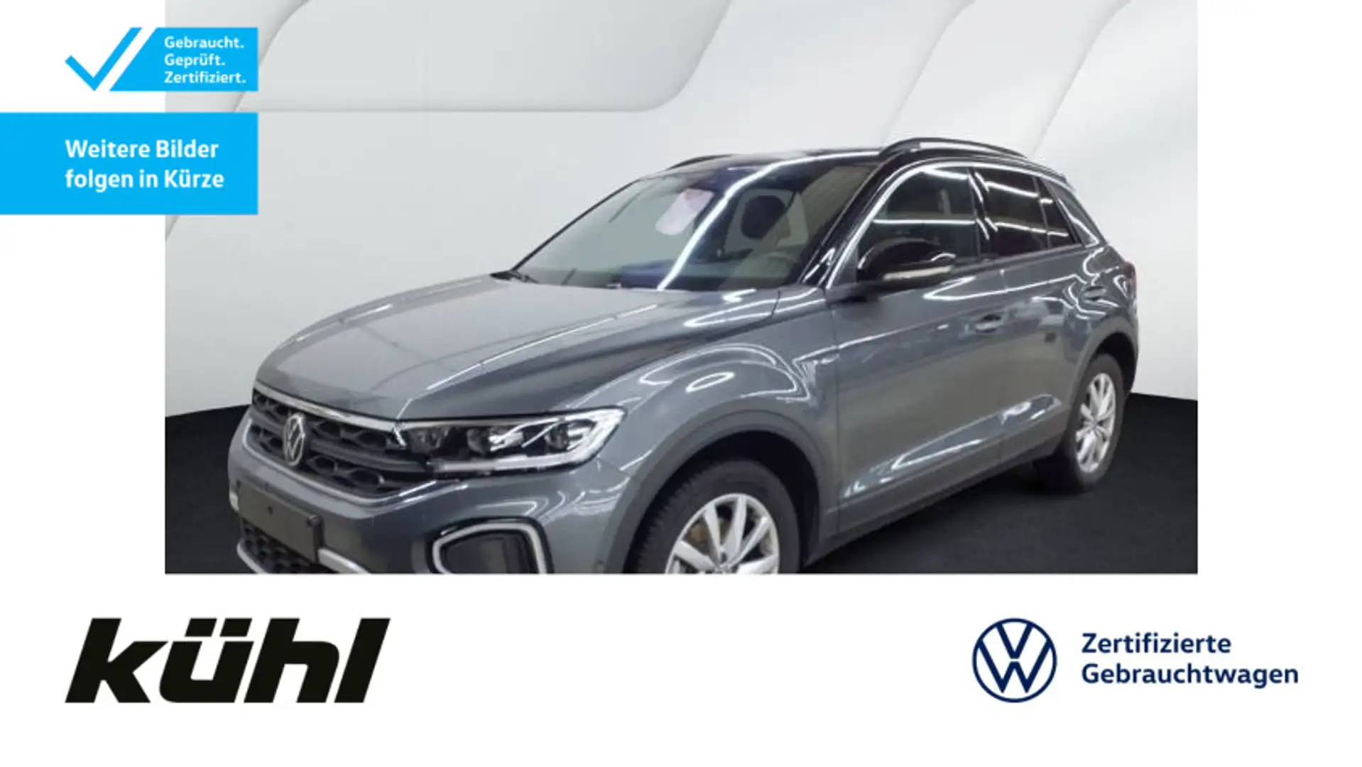 Volkswagen T-Roc 2.0 TDI DSG Goal LED+/ACC/Kamera/Navi/App/ Grau - 1