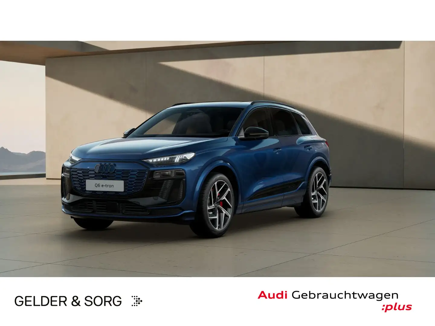 Audi Q6 Q6 e-tron S line Luftfederung*Pano*B&O*HuD*360° Blau - 1