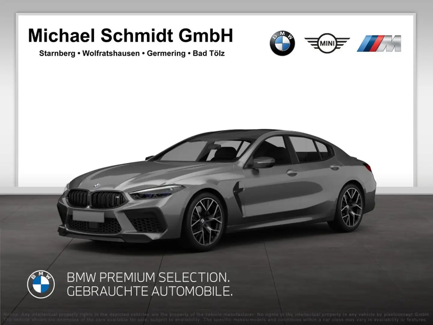 BMW M850 i xDrive Coupé*M Technik Paket*LC Prof.*HUD*DAB*Ic Grau - 1