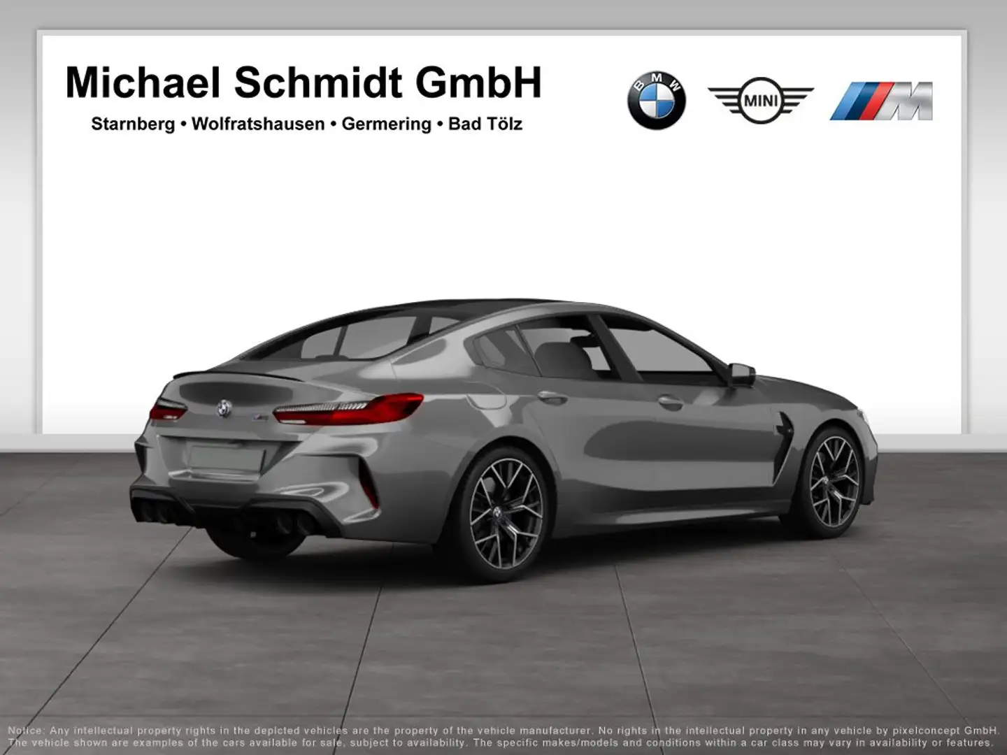 BMW M850 i xDrive Coupé*M Technik Paket*LC Prof.*HUD*DAB*Ic Grau - 2