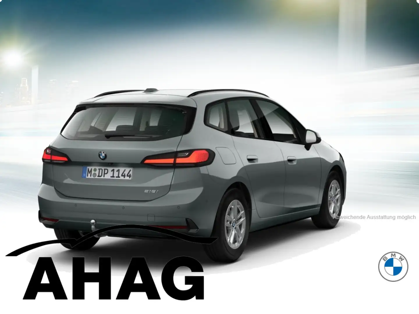 BMW 218 i Active Tourer Steptronic DCT AHK Grau - 2