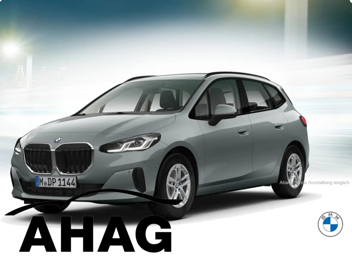 BMW 218 i Active Tourer Steptronic DCT AHK Grau - 1
