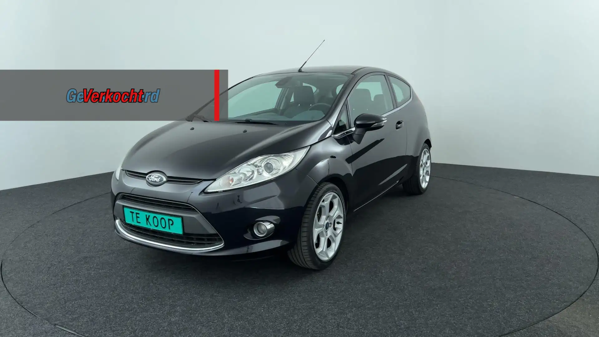 Ford Fiesta 1.6 Titanium Nieuwe Distributieriem Noir - 1