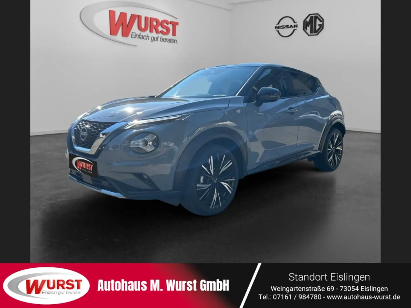 Nissan Juke N-Design 360Grad Kamera Bose Alcantara Carplay Kli Grau - 1