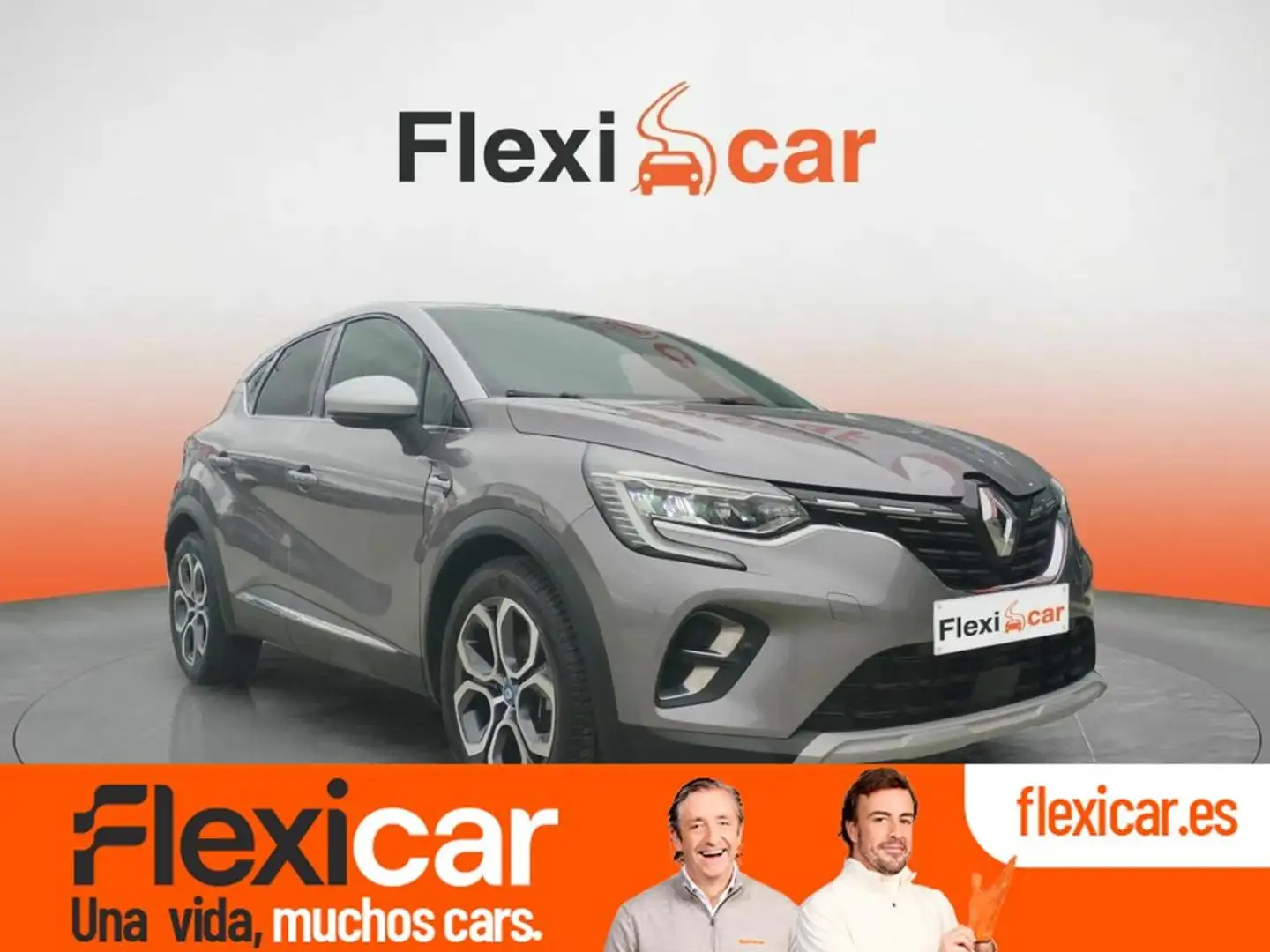 Renault Captur Intens E-TECH híbrido enchufable (160cv) Gris - 2