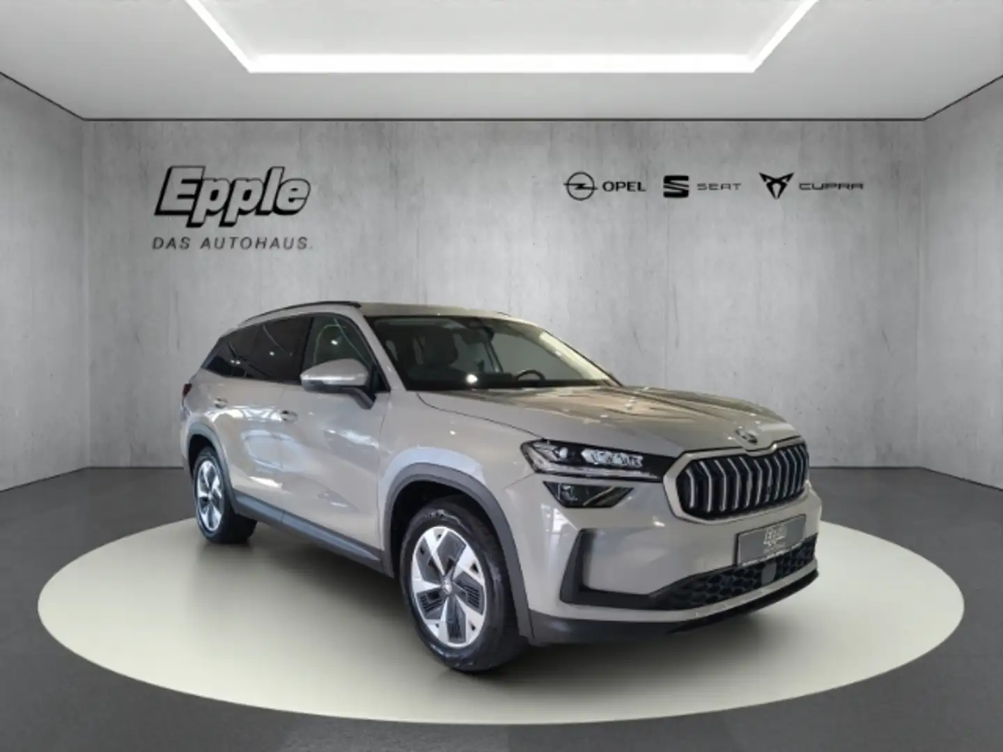 Skoda Kodiaq 7 Sitzer 2.0 TDI AHK Navi Panodach .PDC v+h Kamera Grau - 1