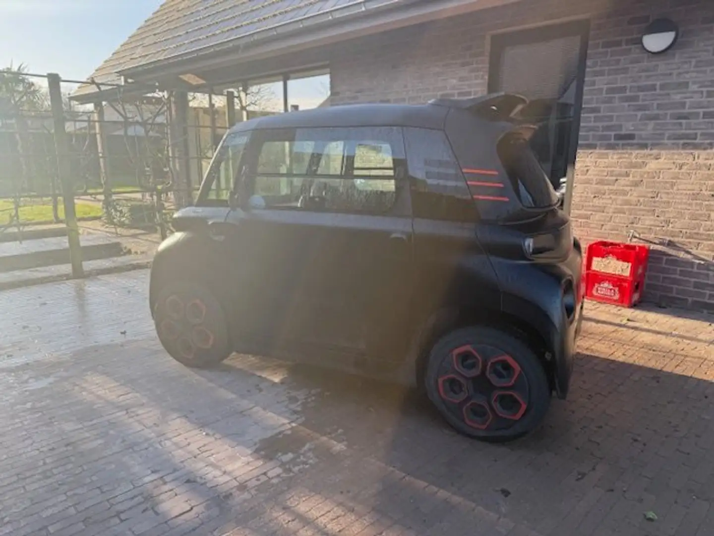 Citroen Ami ORANGE EDITION LEDER PANORAMA 16Jaar RijbewijsB Noir - 2