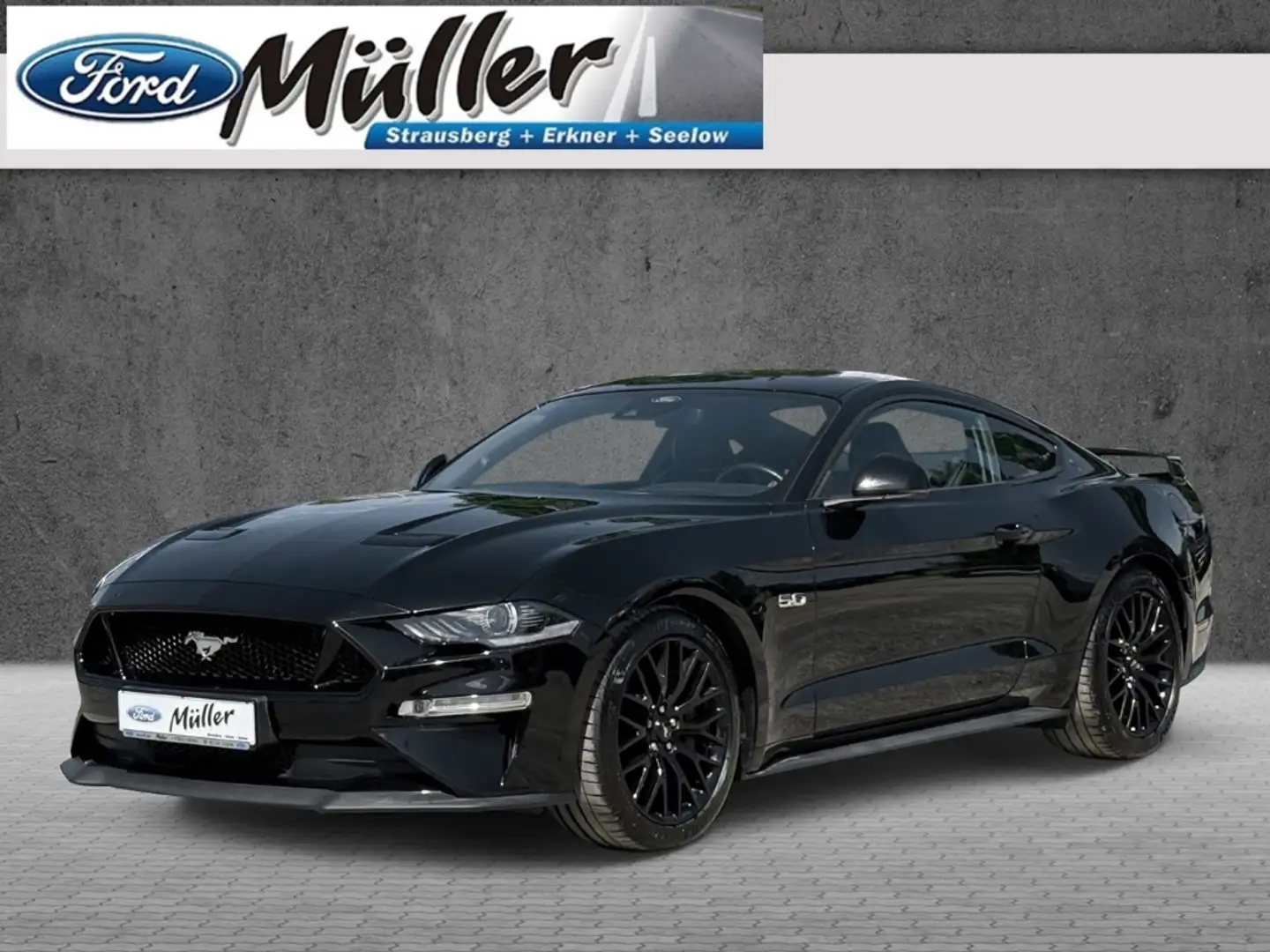 Ford Mustang GT 5.0 V8 Automatik MagneRide B&O Noir - 1